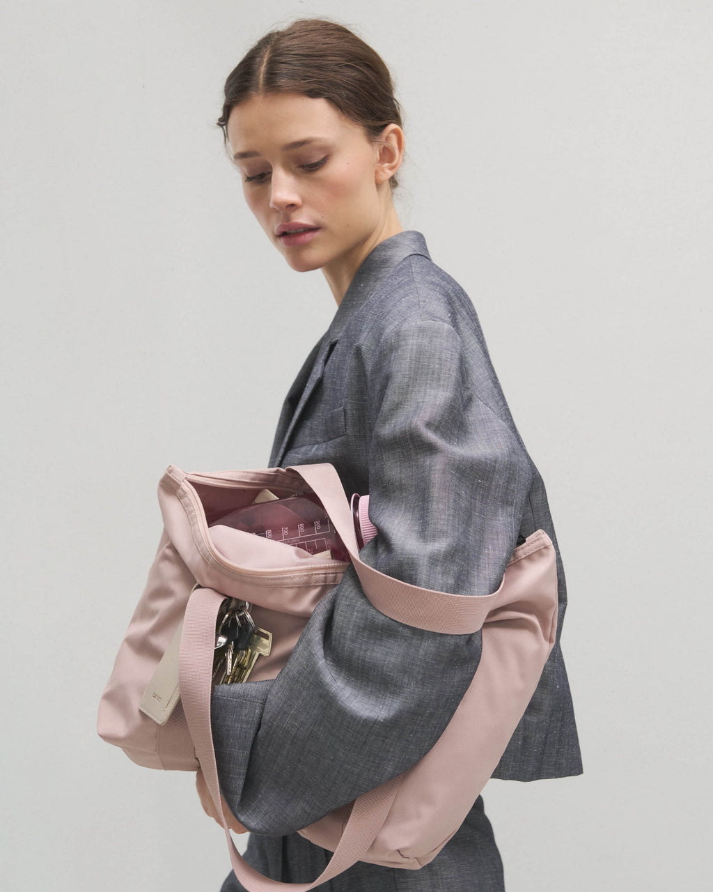 Medium Gweneth Tonal Shopper Bag