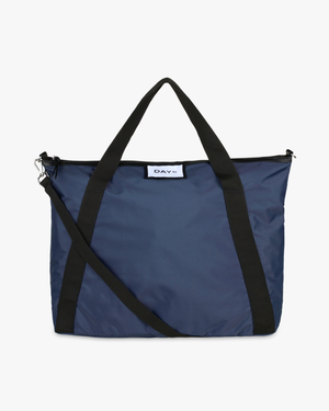 Large Nylon Crossbody Shopper Bag