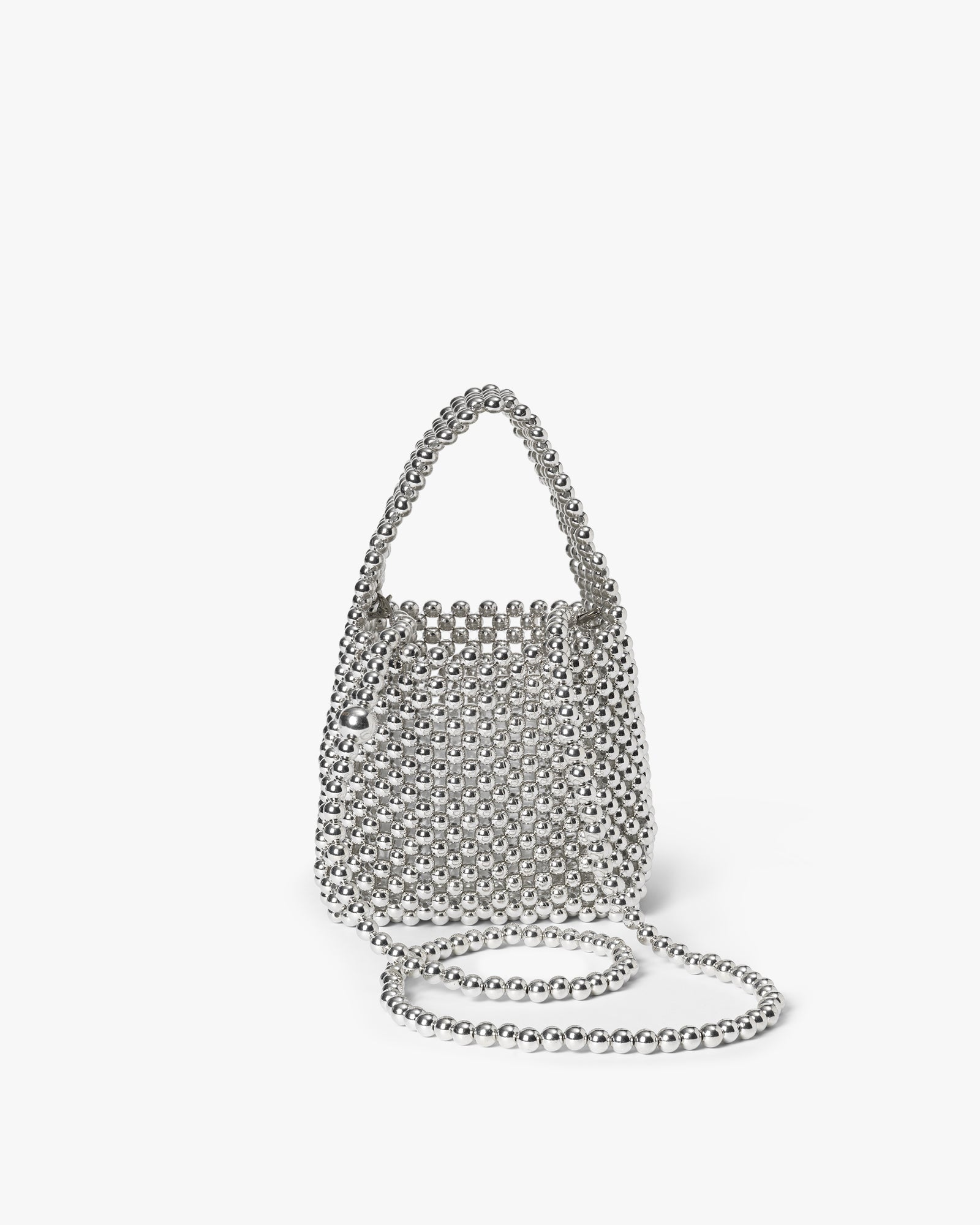 Day Beaded Chrome Handbag