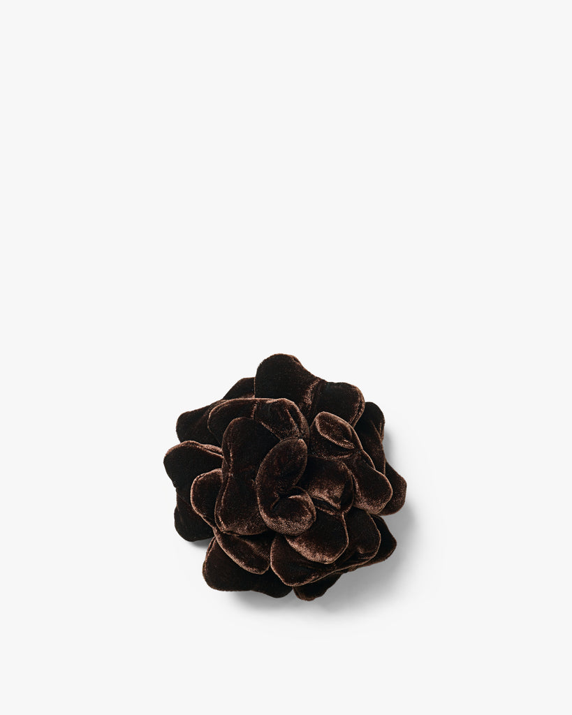 Day Velvet Flower Hair Clip