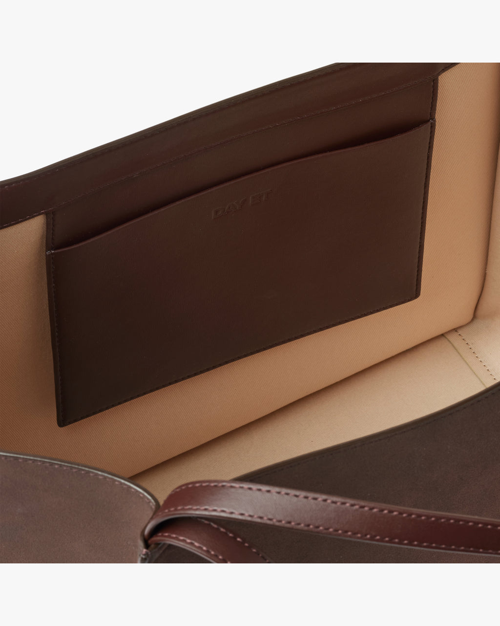 Day Imitation Suede Bag