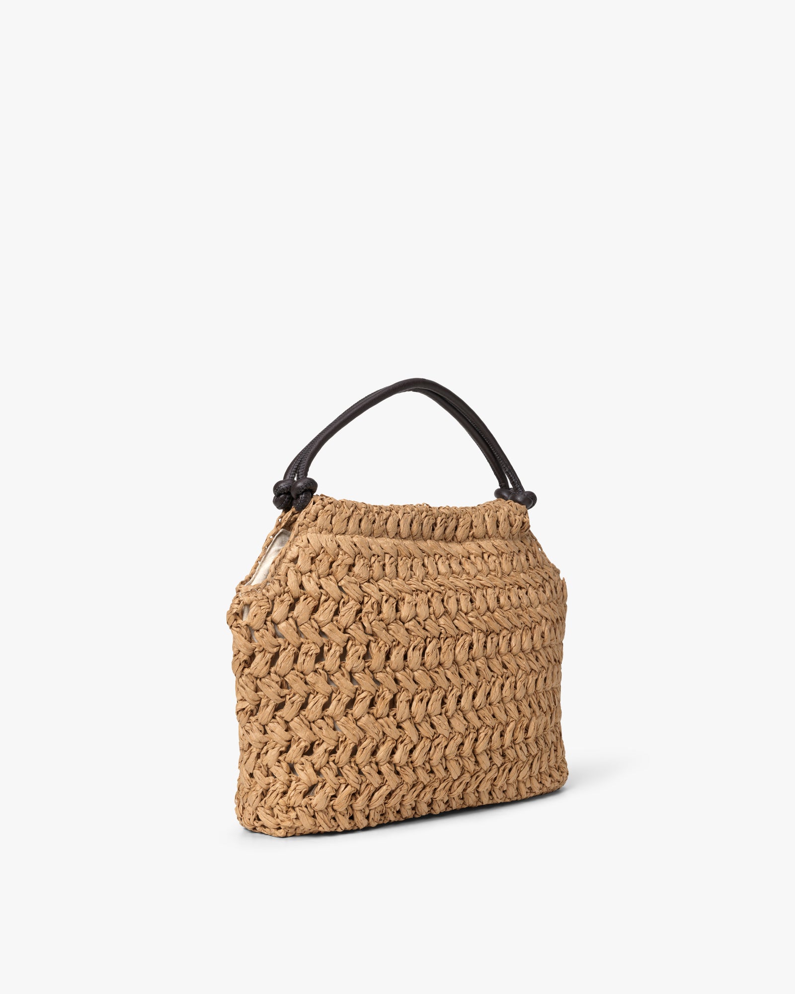 Day Creased Straw Bag S
