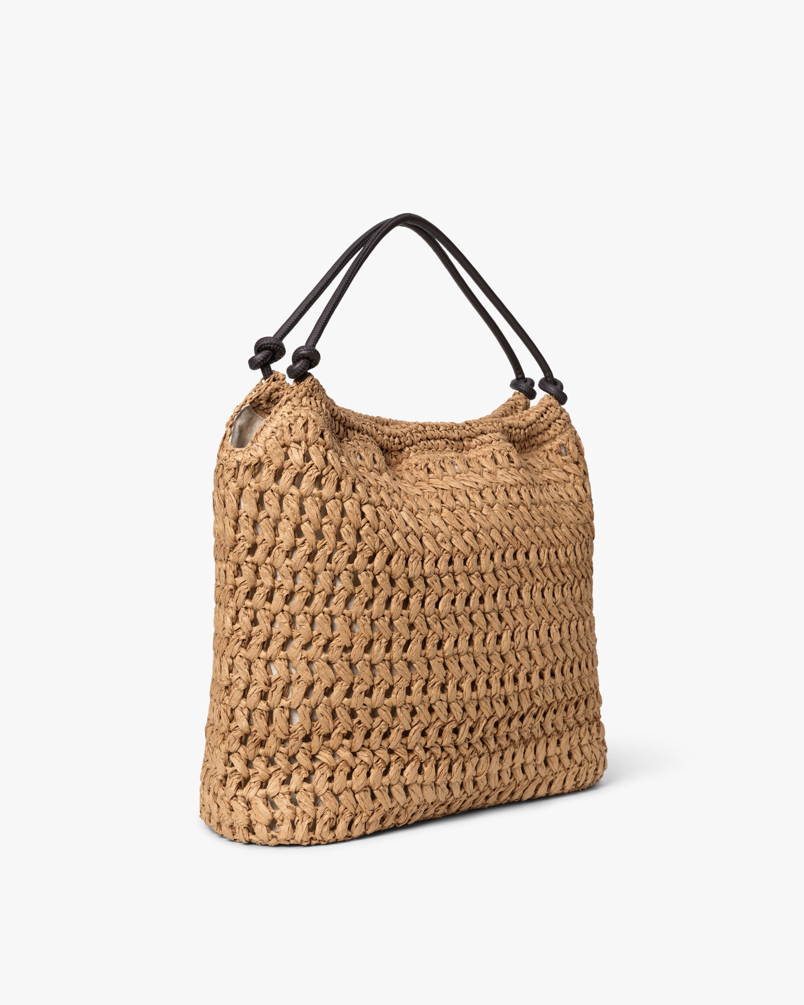 Day Creased Straw Bag