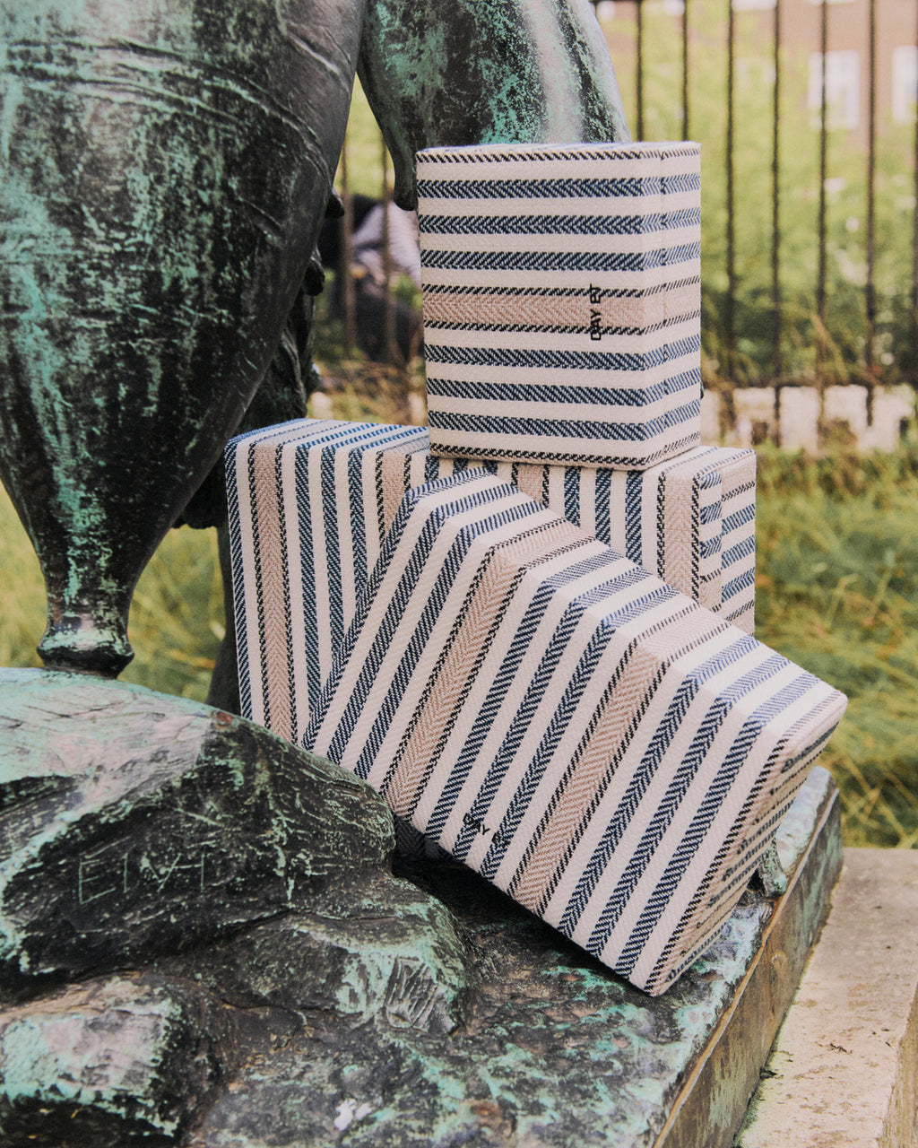 Day Stripes Jewelry Case Medium