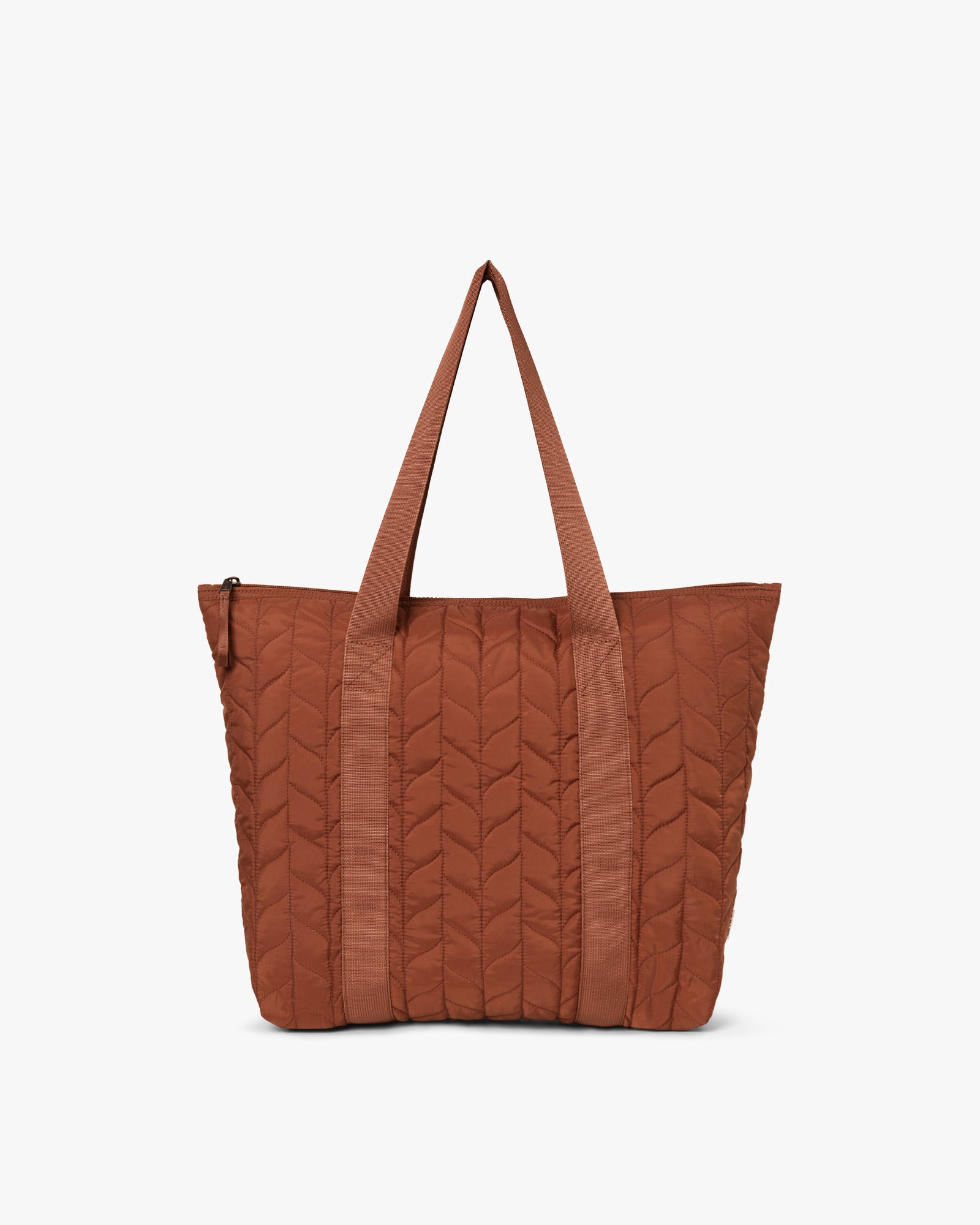 Medium Leaf Quilt Shopper Bag
