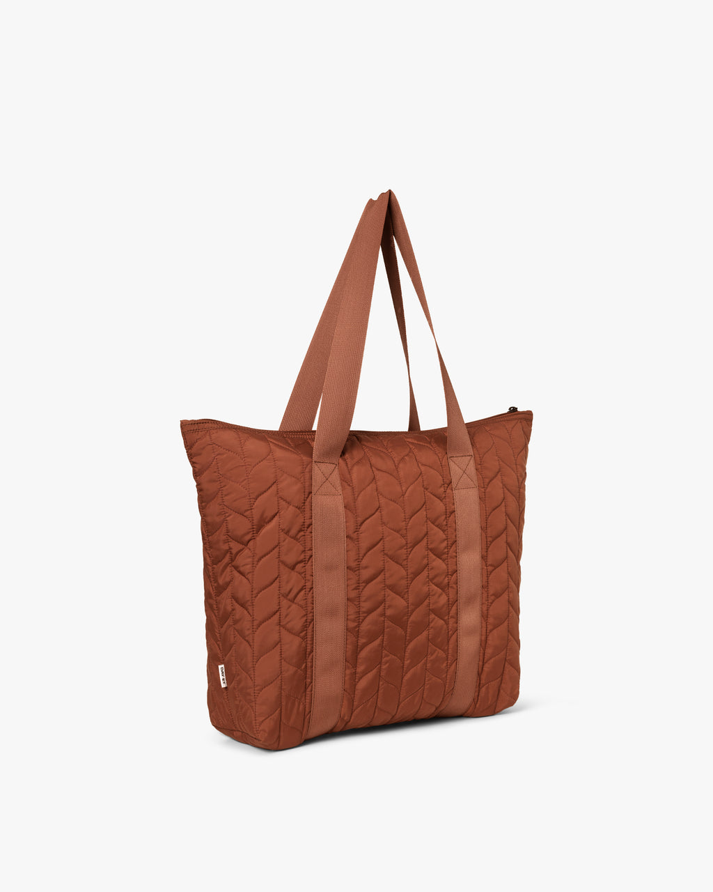 Medium Leaf Quilt Shopper Bag