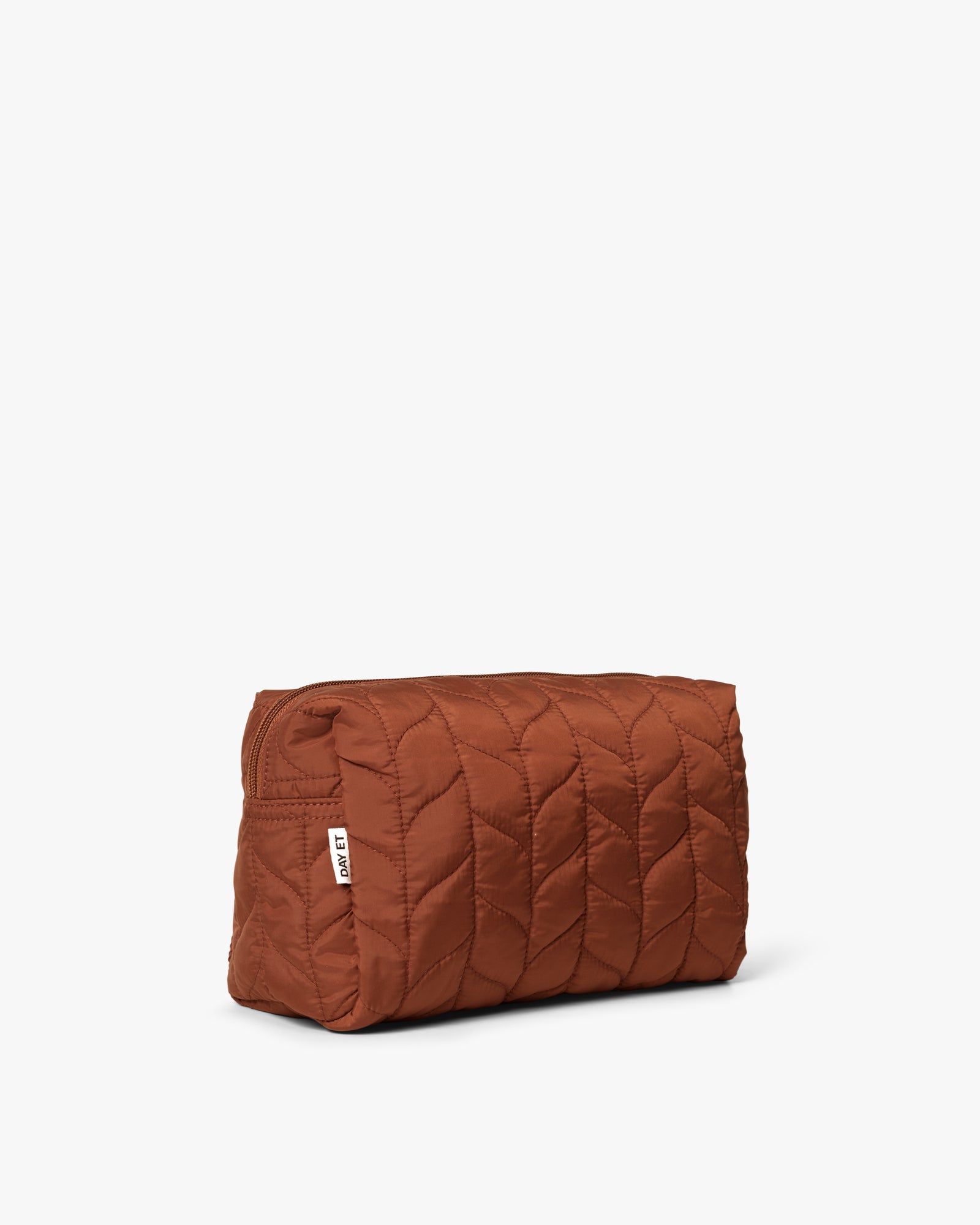 Medium Leaf Quilt Toiletry Bag
