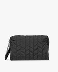 Large Leaf Quilt Toiletry Bag