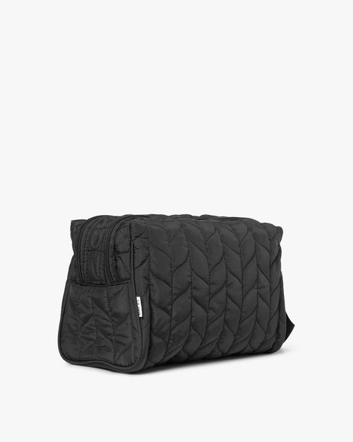Large Leaf Quilt Toiletry Bag