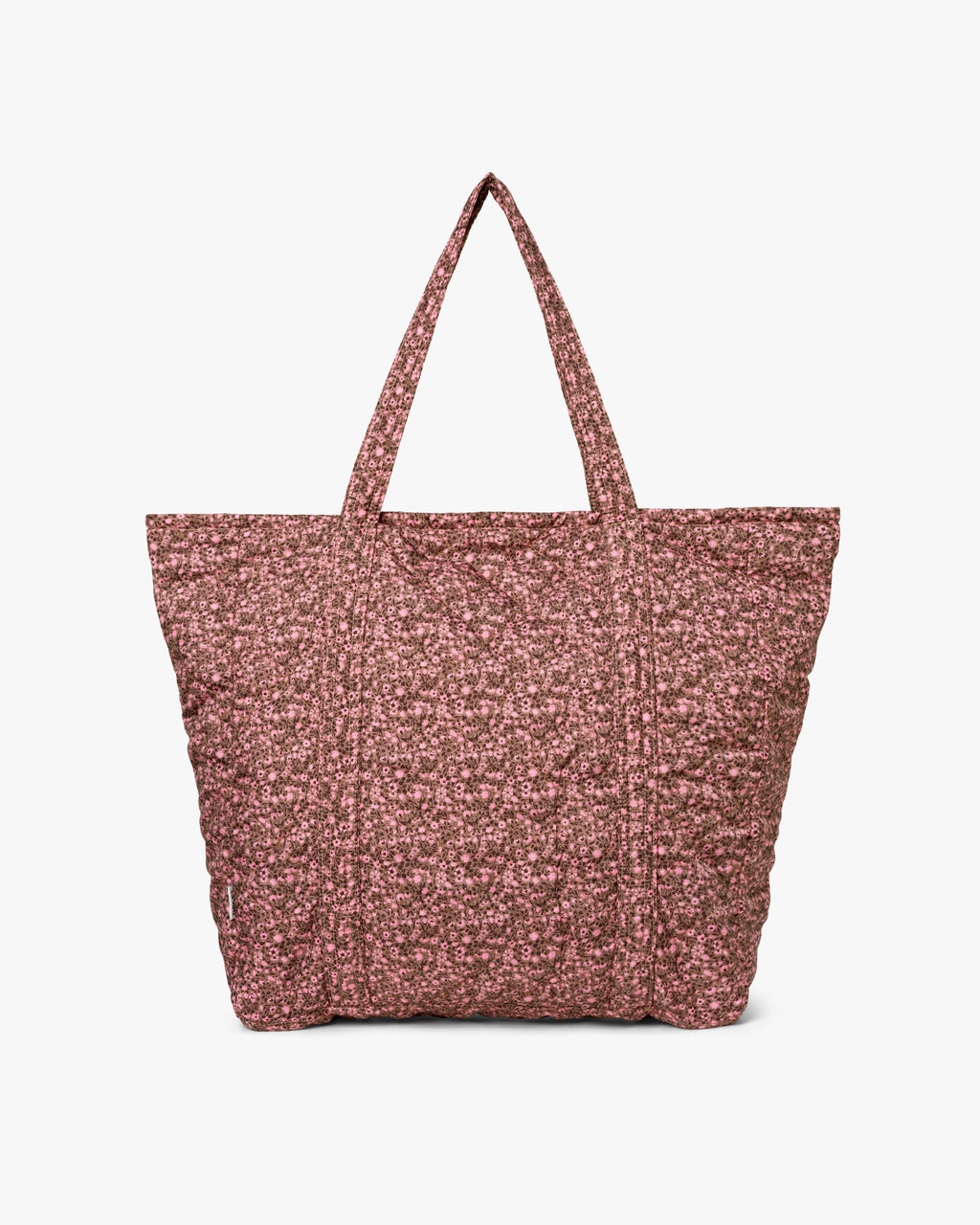 Large Flower Quilt Weekend Bag