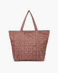 Large Flower Quilt Weekend Bag