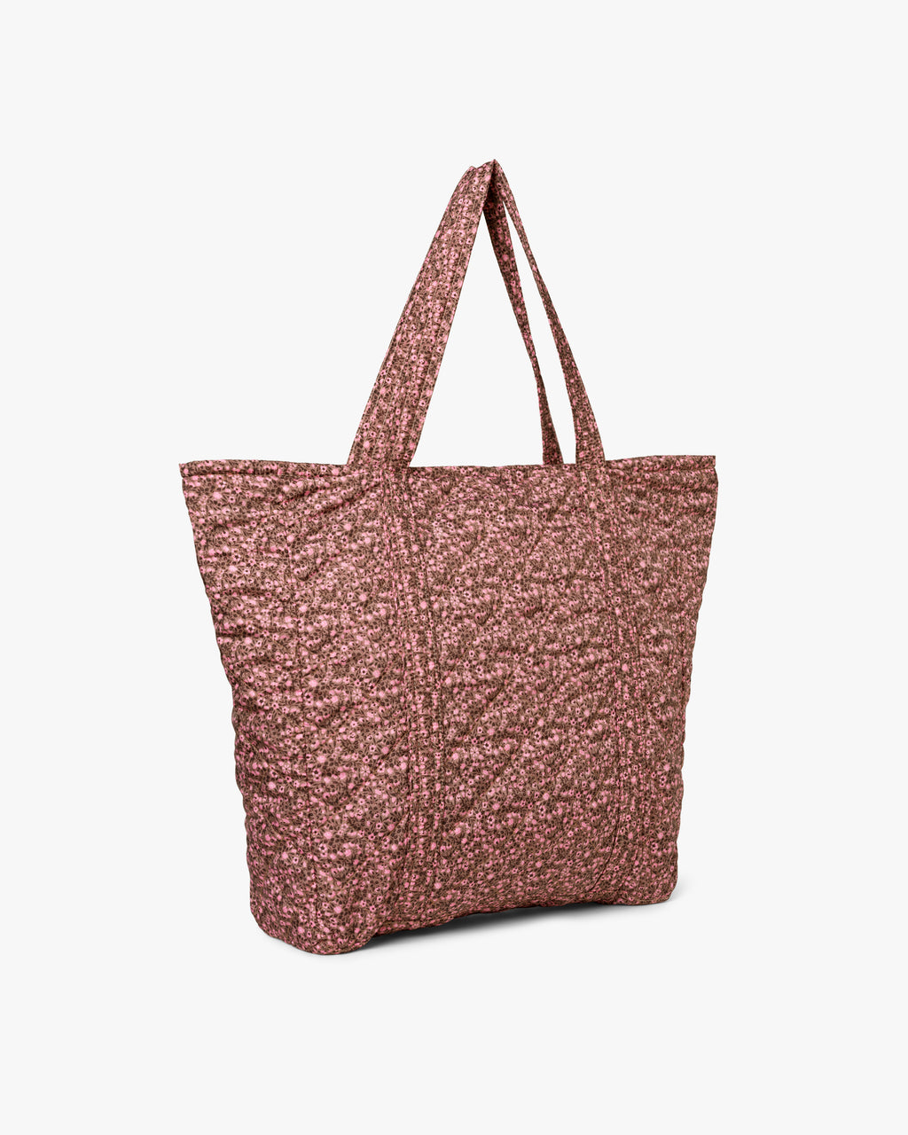 Large Flower Quilt Weekend Bag