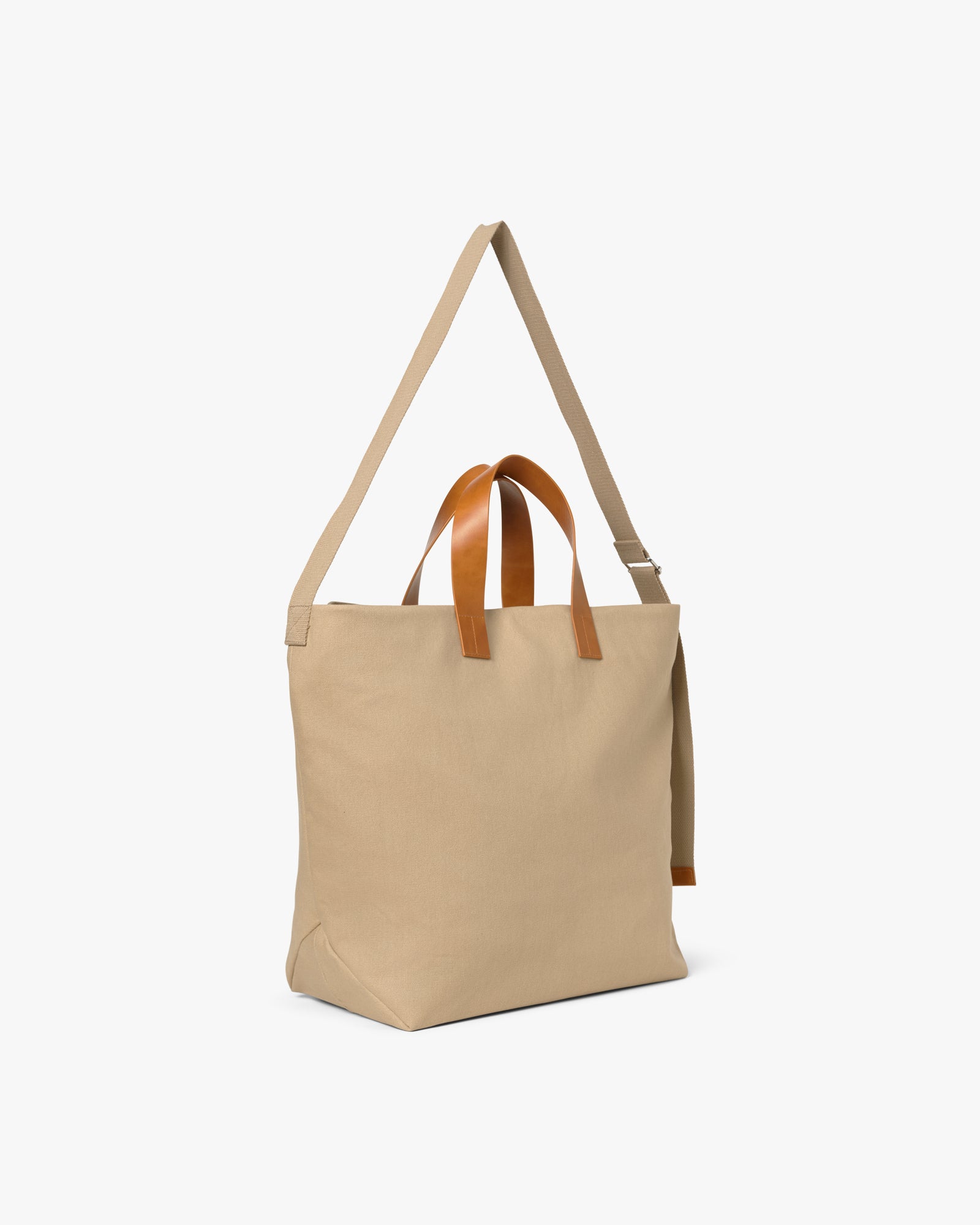 Medium Cotton Canvas Crossbody Bag