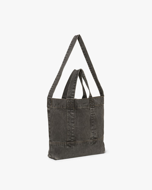 Medium Washed Denim Crossbody Bag