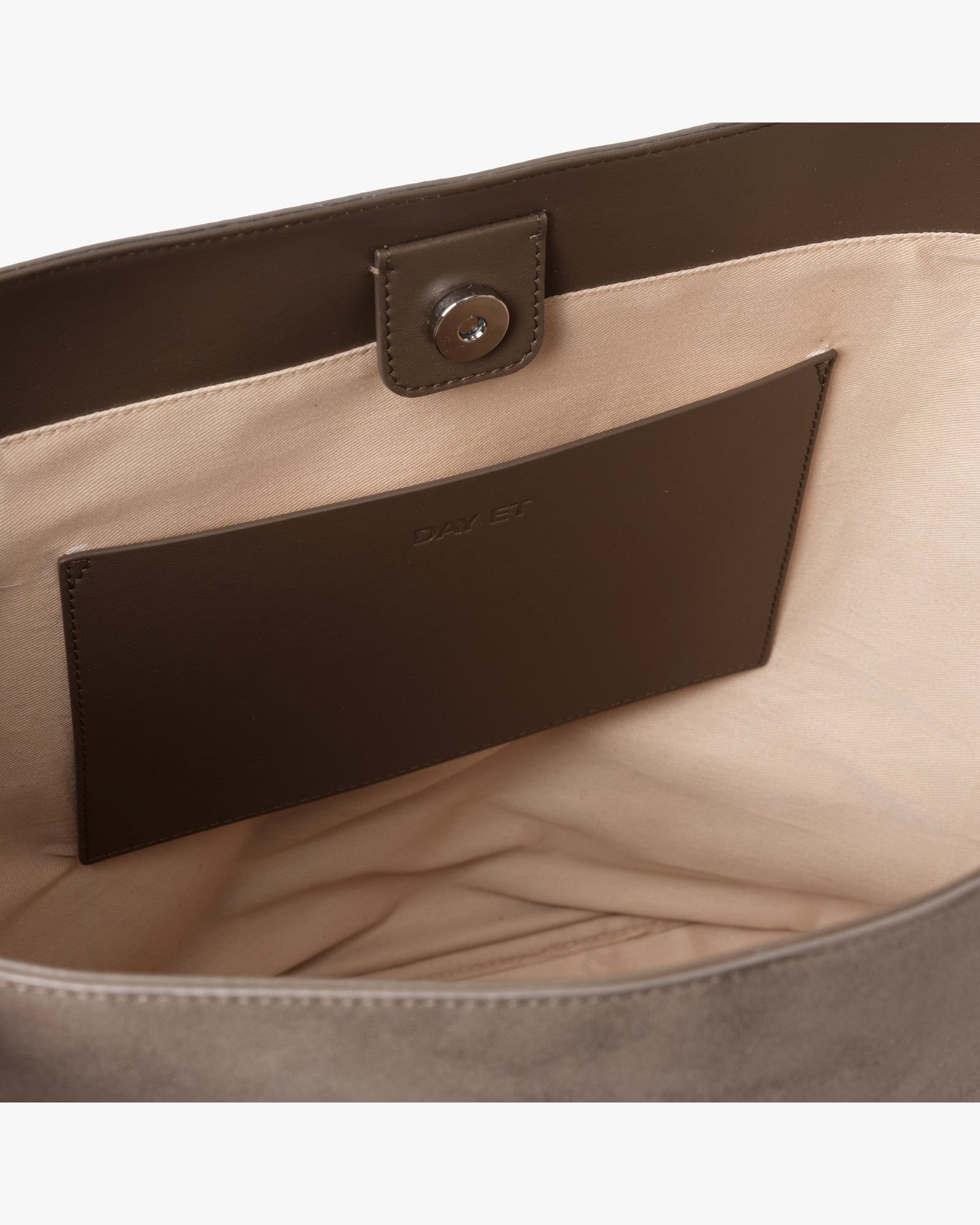 Large Imitation Suede Tote
